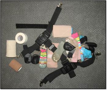 Socks and other ways to stop Peanut from Slipping