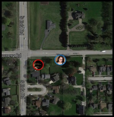 Intersection Where Arden Finds Raccoon June 2015